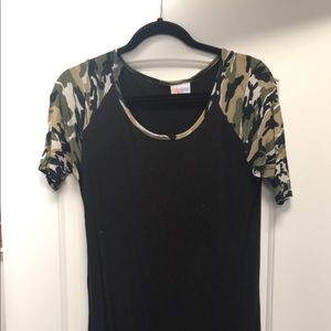 LuLaRoe Camo Julia Dress